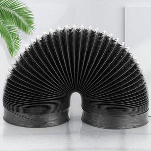 抽油烟机管道排烟管铝箔通风耐高温长脖排风管烟道管加厚伸缩烟管