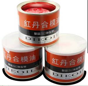 香港银晶牌红丹合模油 工业红丹油 合模液 正品500克模具合模剂
