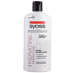 丝蕴 syoss 角质蛋白护发素润发乳 500ml 西班牙原装进口【现货】