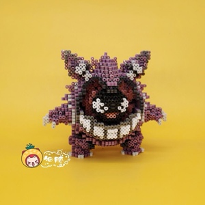 【秃头城拼豆-群内】耿鬼变装鬼斯图纸