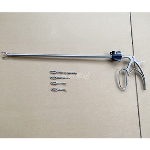 腹腔镜普外科手术器械哈巴狗钳 肠血管夹主动脉阻断肾蒂止血钳