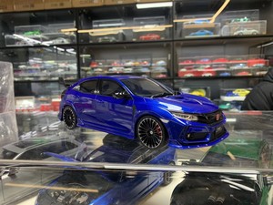 OttO 1:18 本田思域 HONDA CIVIC FK8 TYPE R  2020 蓝OT987