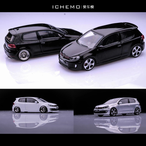 Maxwell 及物 1:64 大众高尔夫 GTi  6代 GOLF GTI 合金汽车模型