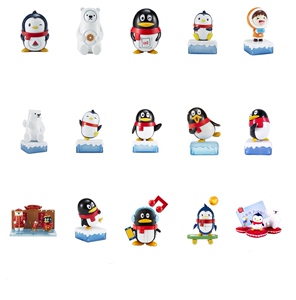 现货正版腾讯qqfamily手办公仔卡通玩具babyq多福dov会动礼物生日