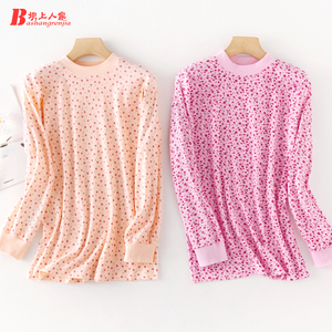 中老年女士棉毛衫