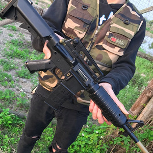 水晶弹仿人c壳下供弹真退弹枪s玩具成人真狙击抢儿童男孩抛壳水弹