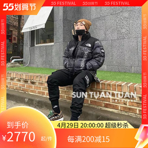 现货the north face北面 腰果花限定款羽绒服 男女码鹅绒保暖