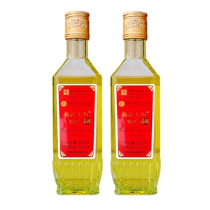 云南特产杨林肥酒金色古酒48度原味精品露酒400mlx2瓶装 配制白酒