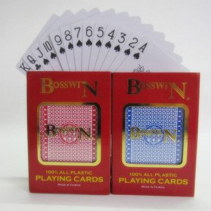 正品 台湾国高noble 双面磨砂 塑料扑克牌 512 可水洗 桥牌 梭哈