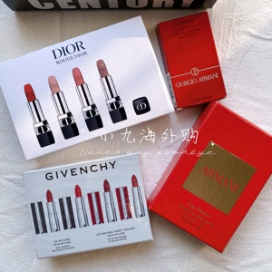 Dior迪奥圣诞口红迷你套装999/772/824/100唇膏中小样1.5g