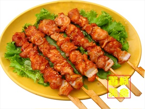 骨肉相连 25串/袋 川香骨连 烧烤油炸肉串 满50元包邮