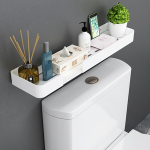 马桶后空隙置物架后面上方收纳架子厕所边卫生间旁多功能后方架子