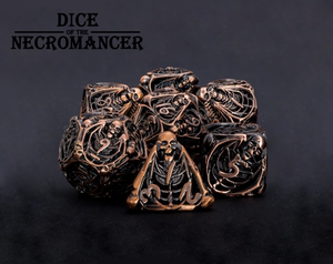 【安妮桌游】亡灵之骰 金属骰子 镂空骰子  dice of Necromancer