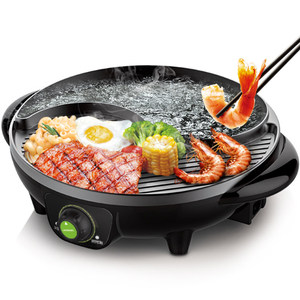 利仁韩式涮烤一体电火锅烤肉锅仅限加拿大用户购买本地发货120v