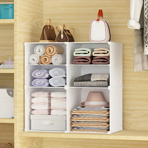 衣柜分隔板收纳神器柜子衣服整理置物分层架衣橱内隔断活动隔层板