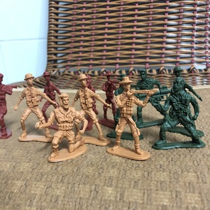 500只军事小兵人玩具模型套装 塑料玩具小兵打仗小人玩具沙盘兵团