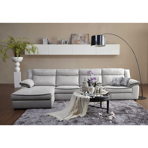 顾家家居现代简约可拆洗超纤布布艺客厅沙发家具整装by.078门店款