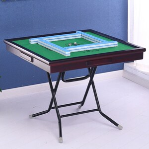 红木折叠麻将桌