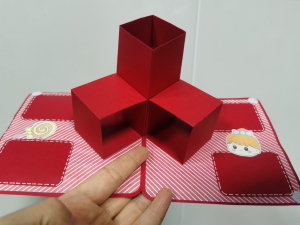 自制机关卡幼儿园成长手册成本定制手账机关卡立体盒子款