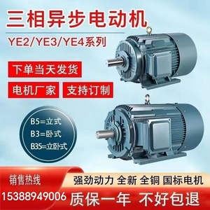 湘潭电机股份有限公司YE37.5KW 11KW 15KW佳木斯南阳三相异步电机