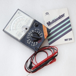 全新库存老品牌星牌mf30型指针式万用表 怀旧收藏袖珍用表袖珍
