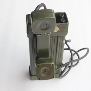 拆机hdx-1a型磁石野战 矿石井 携带式电子电话机 影视道具摆设