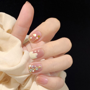 假指甲贴片美甲成品日系