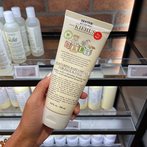 美国kiehls科颜氏婴儿宝宝润肤霜200ml儿童面部身体保湿滋润舒缓
