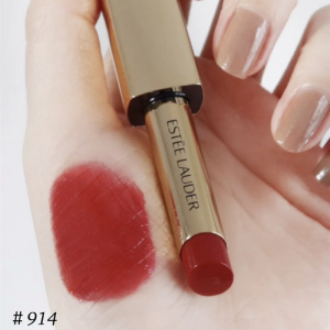 estee lauder 雅诗兰黛小金条914口红波子杨梅细管细闪333/914