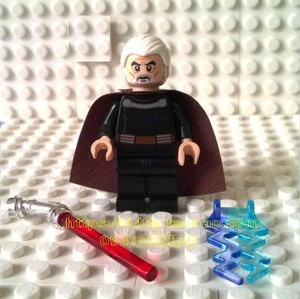 乐高 lego  星球大战 人仔 sw472 杜库 count dooku 75017弯柄光