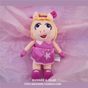 tsm0692 外单 布偶秀 kermit女友猪小姐 玩偶