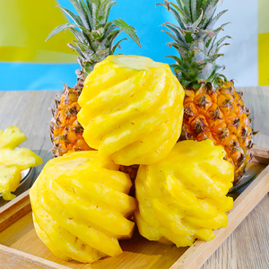 海南香水菠萝9斤当季新鲜水果手撕凤梨金钻小波罗大果整箱5包邮