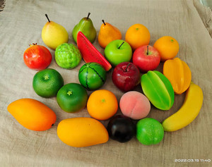 仿真水果蔬菜模型组合套餐家居装饰品摆设幼儿园教学假水果道具