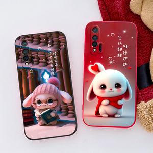 适用于华为nova65g手机壳wlz-an00情侣磨砂液态硅胶个性时尚保护套