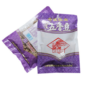 老城隍庙特产奶油味五香豆茴香豆蚕豆3袋750克上海老字号零食包邮