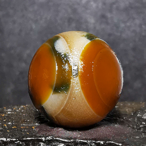 外蒙古 阿拉善天然缠丝花眼玛瑙天眼睛石原石奇石 戈壁 筋脉 糖心