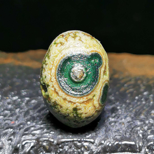 阿拉善玛瑙原石眼睛石天珠戈壁 天眼珠 天眼石 手串 手链浮雕吊坠