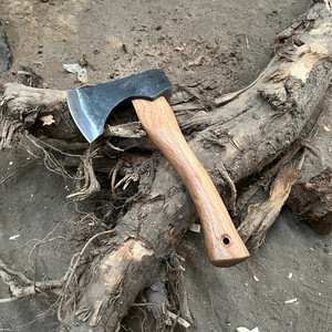 尼曼斧户外野营斧锻打斧头家用斧子全钢斧头露营小斧劈柴伐木斧