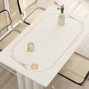 【定格春天】田园清新ins风硅胶桌布防水防油免洗防烫餐桌茶几垫