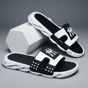 阿迪官网达斯拖鞋男夏季新款防滑防臭凉拖耐磨运动沙滩男士一字拖