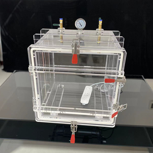 透明亚克力真空箱消泡桶手套箱实验室干燥箱有机玻璃操作箱定制做