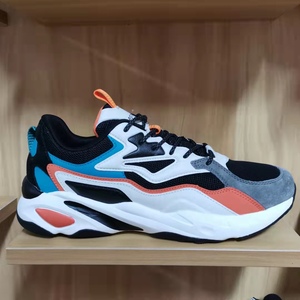 恒亿运动鞋秋季男式网面透气轻便舒适休闲跑步鞋特大加大码45-47