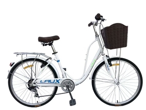 LAUX雷克斯自行车星辰单速.变速淑女城市自行车