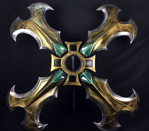 【上邪道具】lol/英雄联盟/战争女神/希维尔/轮子妈/武器cos