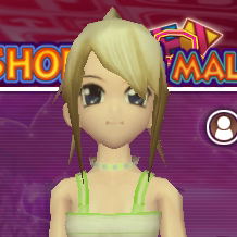 劲舞团dbsk-1 女生发型 马尾头发脑袋 白色马尾女发7天月2永久拍6