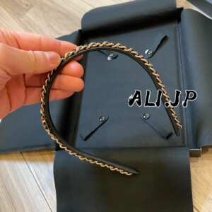 【ali日本代购】chanel 头箍 发箍 黑色 发饰  香奈儿