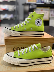 converse匡威 1970s芥末苹果绿高帮复古休闲男女帆布板鞋 172141c