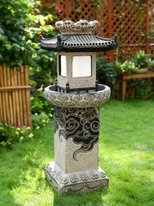 地草坪灯草地灯落地灯户外防水室外庭院灯新中式古典窗花109人付款