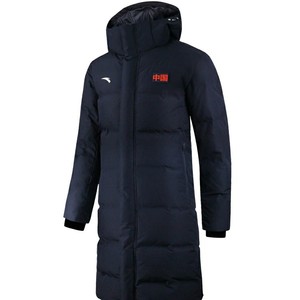 安踏正品国家队国旗羽绒服冬新款男女中长款同款大衣外套45020753