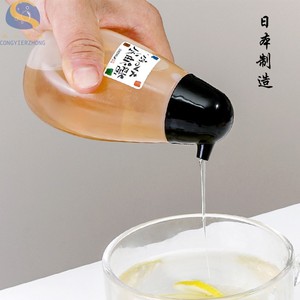 [原装进口]日本制造酱油瓶油壶防漏番茄酱挤压瓶罐纯色醋壶厨房用